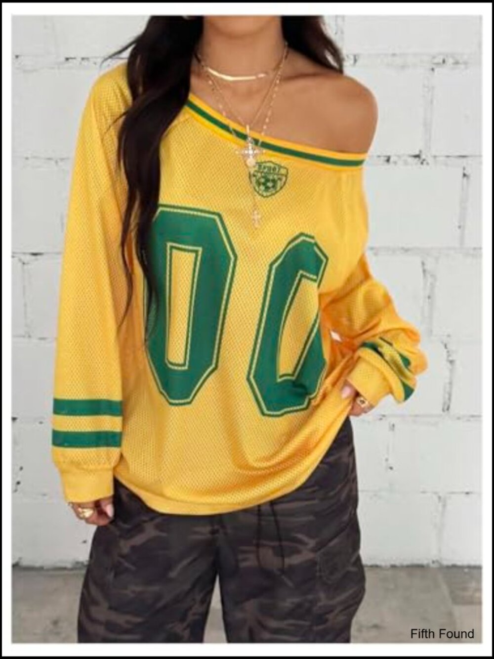 Oversized Sheer Mesh Number Graphic Tee Y2K Streetwear Top - Picture 4 of 5
